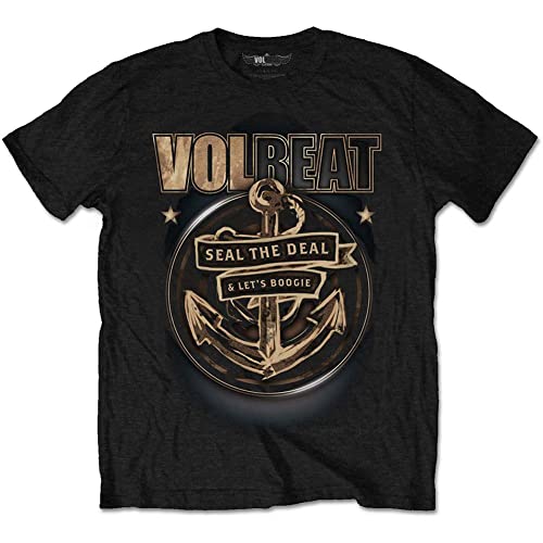 T-Shirt # M Black Unisex # Anchor