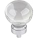 Jeffrey Alexander G130L-PC Harlow Collection Knob, Polished Chrome