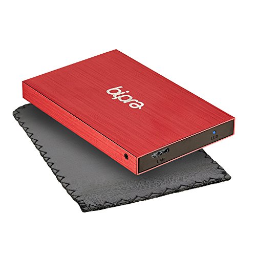 Bipra B:drive B3 500Gb Usb 3.0 2.5 Inch Mac Edition Portable External Hard Drive - Red - Mac Os Extended (Journaled) #TOP4