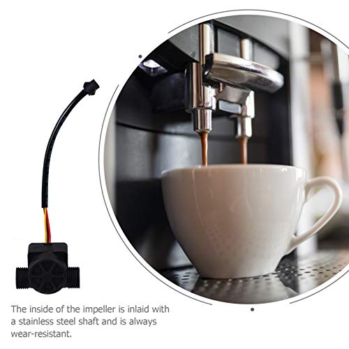 ULTECHNOVO Sensor de Fluxo de Água de Conexão Rápida Medidor de Fluxo de Efeito de Corredor Medidor