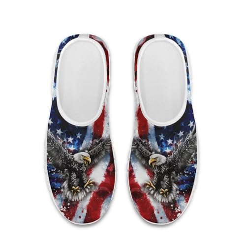 Image of Floral Sneakers for Women Colorful Art Shoes for Women Slip On Casual Work Shoes