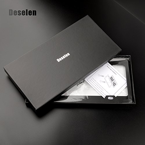 Deselen Stainless Steel License Plate Frame for Genesis with Screw Caps Cover Set, Genesis Letters，Matt Black (2 Pieces Front/Back) LP-GE02BT - Thumbnail 5