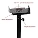 VideoSecu 2 Heavy Duty PA DJ Club Adjustable Height Satellite Speaker Stand Mount - Extends 26.5" to 47" (Compatible with Bose, Harmon Kardon, JBL, KEF, Klipsch, Sony, Yamaha, Pioneer and Others) 1B7