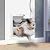 [Petoasis] Heavy Duty Aluminum Dog Door with Lock,3 Flap Insulated Doggie Doors with Installation Manual,Durable and Rust Resistant, Patent: USD1057087S, (Silvery White, XLarge for Door)