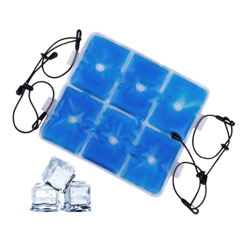Bolsillos fríos, pastillas frías para bolsas escolares, compresa fría ajustable y forros refrescantes para el hogar, estudiante, deportes, lugar de trabajo y viajes al aire libre, picnic, clima cálido