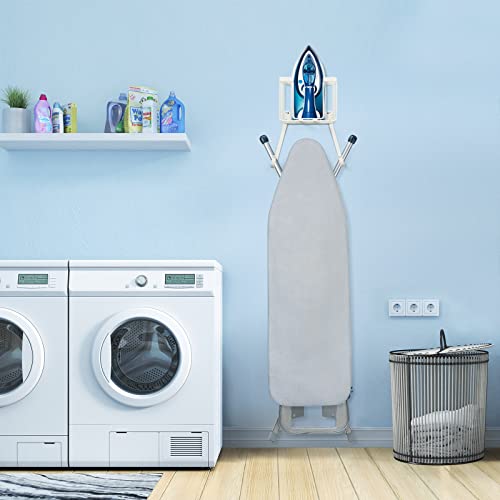 ORLESS-Over-The-DoorWall-Mount-Ironing-Board-Hanger-Laundry-Room-Iron-and-Ironing-Caddy-Board-Storage-Holder-White