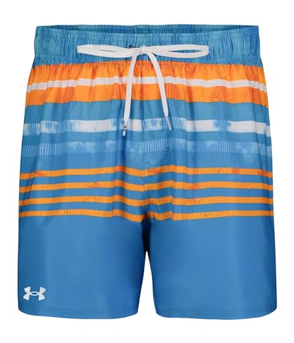 Image of Under Armour Boys' Volley Swim Trunks with UPF 50+ Sun Protection, Quick Dry Bathing Suit Shorts