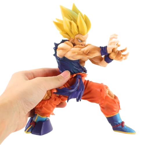 Image of Blue Aura Anime Action Figure Height -15cm Collectible Multicolour PVC | Go-k Power Cupped Hand
