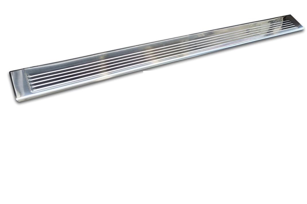 Teileplus24 Protezione Paraurti In Acciaio Inox Per Opel Corsa F (2019-07/2023) – Argento Lucido, Con Nastro 3M, Prodotta A Berlino - 4