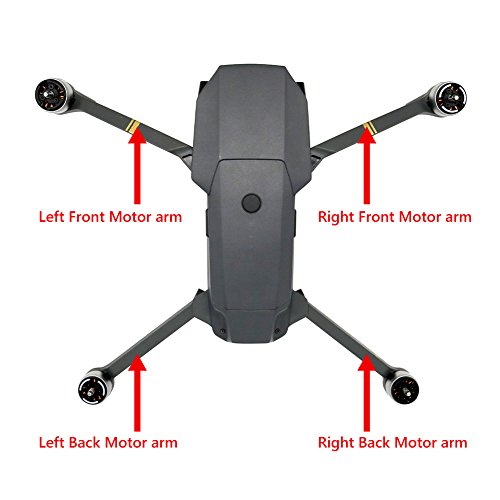 BEYONDSKY Front Right Arm Assembly with Motor Replacement Part for DJI Mavic Pro (pro, Front Right) - Thumbnail 6