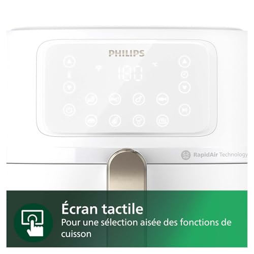 Airfryer Philips série 5000 contrôle sur application 14 kg HD928500 - vue 9