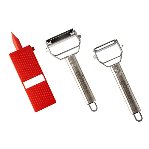 The Götze Peelers set pineapple potato butternat butternut squash peeler zoodles