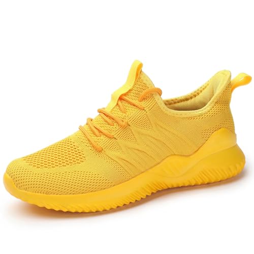 Image of Women's Running Shoes Ladies Slip on Tennis Walking Sneakers Lightweight Breathable Comfort Work Gym Trainers Stylish Shoes