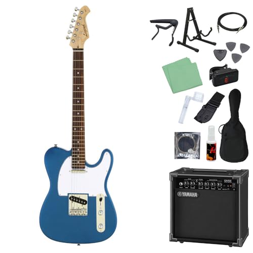 LEGEND レジェンド LTE-Z MBL テレキャスターモデル Amazon | LEGEND LTE-Z エレキギター初心者14点セット 【GA15II付き