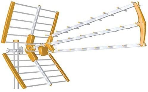 Antena TV TDT UHF BKM-15. Preparada para la LTE2 15db FILTO 700Mhz (5G) Cover