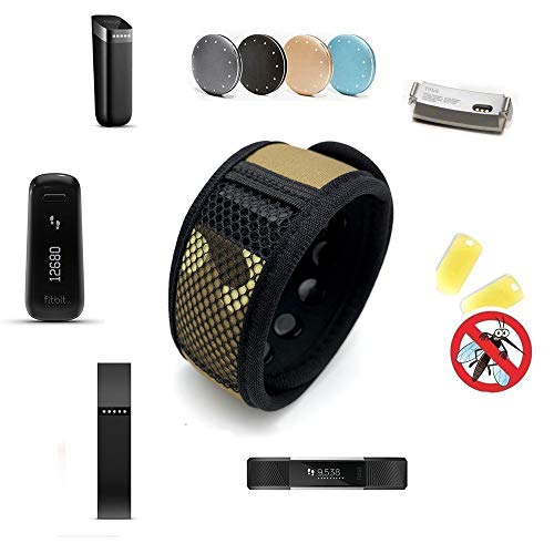 Wakaka 4Cm Wide Green Sports Mesh Pouch-Wear On Arm Or Ankle & For Fitbit One/Fitbit Flex 2 Fitbit Alta/Alta Hr/Activity Tracker/Garmin Fitness Band (11'') #TOP2