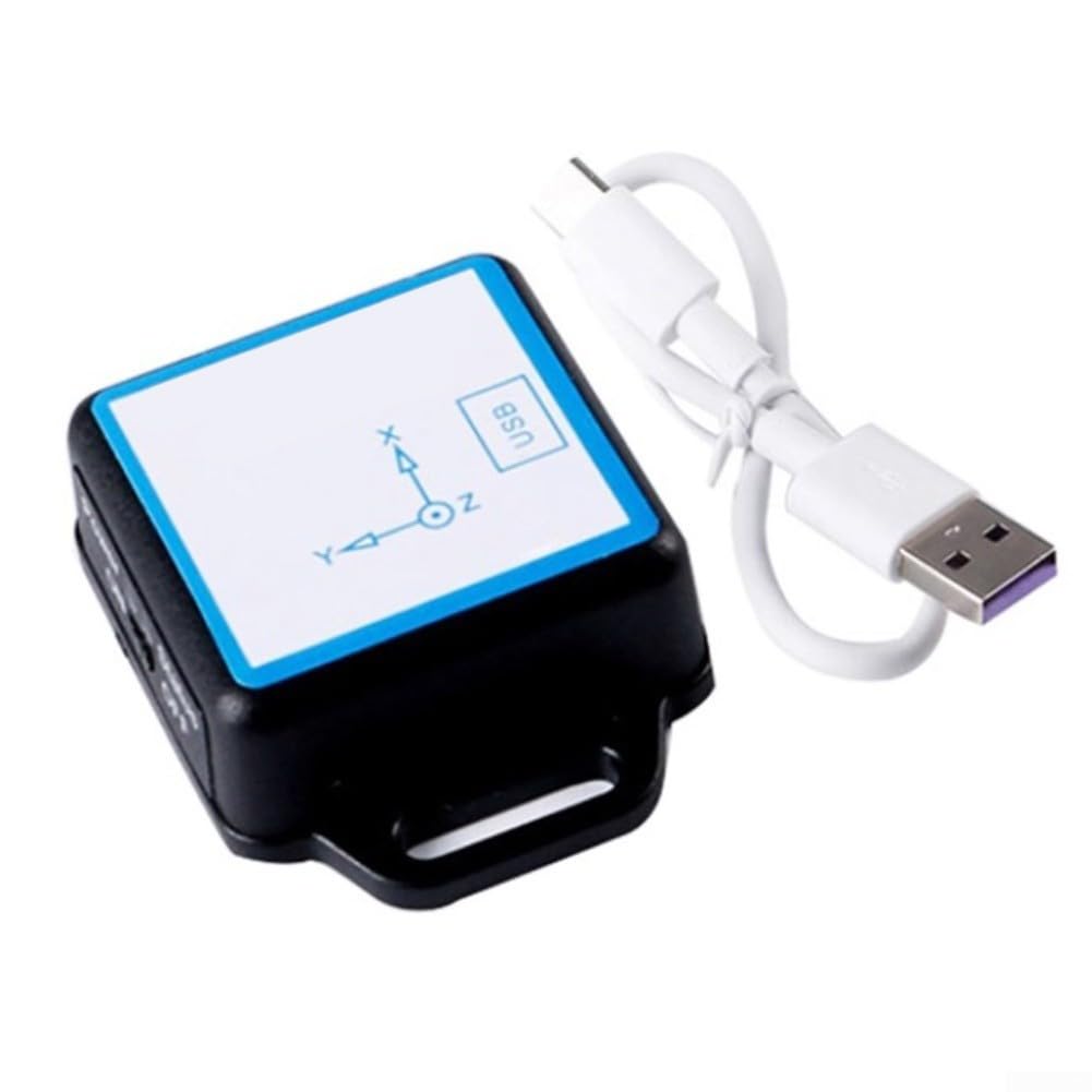 Módulo de sensor de acelerómetro y giroscopio de 9 ejes | BWT901CL/BWT901BLECL| Precisión de 0.05°| ±16g/±2000°s| 2.0/USB | Vibración y actitud industriales (BWT901BLECL)