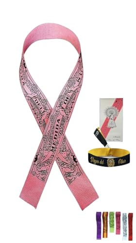 Genérico Pulsera Cinta Virgen del Pilar Origial Medida Exacta Virgen del Pilar...