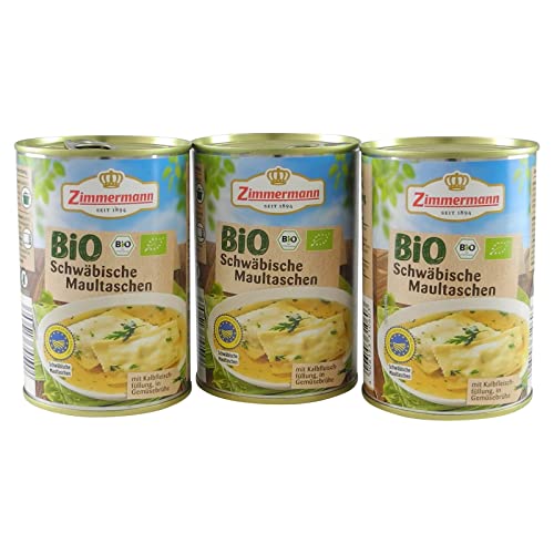 BIO Maultaschen-Suppe 3er Pack (3 Dosen à 400 ml) Cover