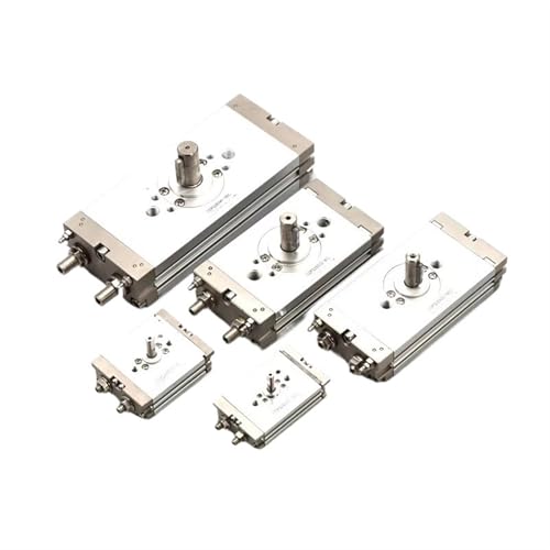 Cilindro neumático de aire compacto CRQ2 con sistema cremallera y piñón 3
