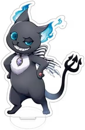 15cm Anime Game Twisted Wonderland Acrylic Stand Figure Display (Grim/Style 1)