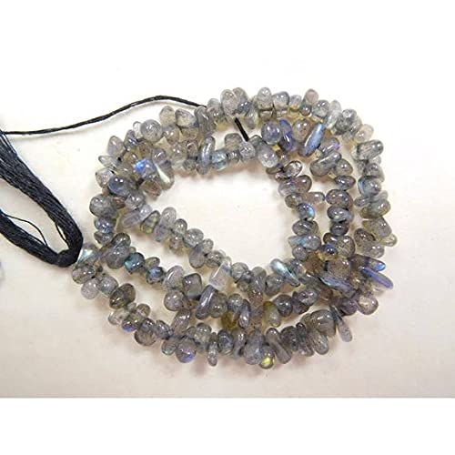 Labradorite en fil de perles gouttes pour créer vos bijoux bohèmes et élégants