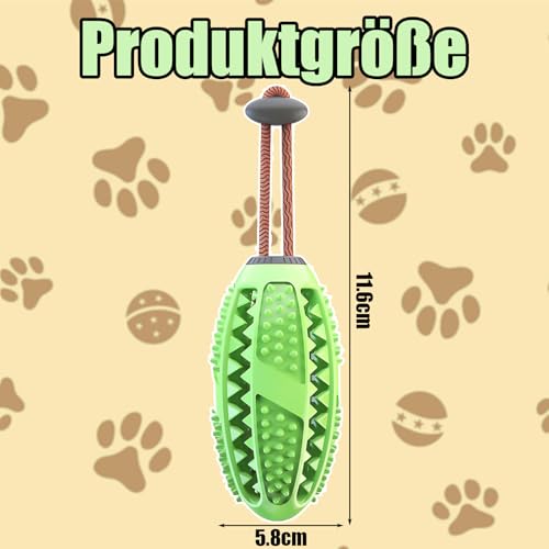 agogue Hundespielzeug Unzerstörbar, Starker Naturkautschuk Hundespielzeug Kleine Hunde, Zahnpflege Kauspielzeug Hund Unzerstörbar für Klein Mittel und Großhündchen Kauen