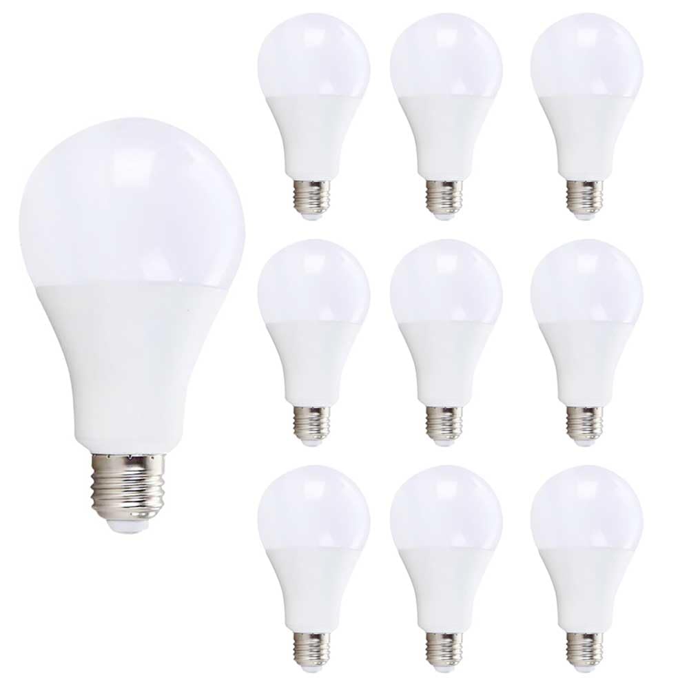 Bombillas LED en espiral 2/10 de 24 W, bombillas LED E27 (equivalente a incandescente de 240 W), luz cambiante de tres colores no regulable, bombilla LED de bajo consumo para iluminación fotográfica