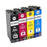 REwNXA T40D1 T40D2 T40D3 T40D4 T40D Kompatibel mit Druckerzubehör SureColor SC-T3100 SC-T5100 SC-T2100 Serie Kompatibel mit Teilenummer T40D(T40D1-4 1SET)