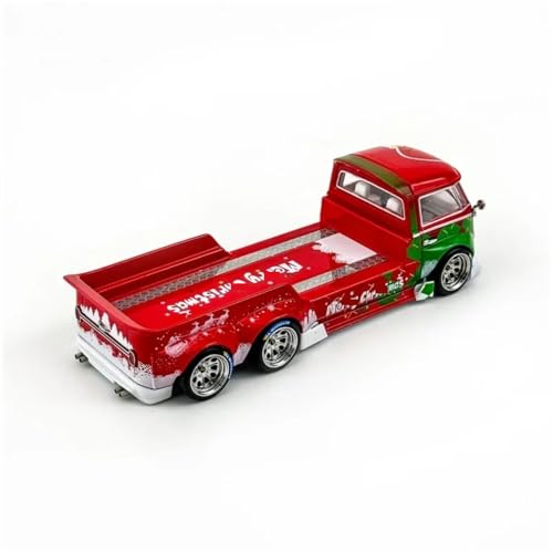 Modelo de remolque para automóvil escala 1:64 en aleación Rojo miniatura 6