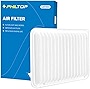 PHILTOP Engine Air Filter, EAF003 Replacement for Camry Gas L4 (2007-2017), Venza Gas L4 (2009-2015), Compatible with CA10171 Air Filter, Protect Engine & Improves Acceleration