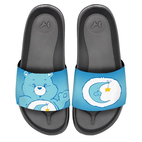 Popfunk Care Bears Bedtime Bear Unisex Adult Slides Sandals Officially Licensed Hypd Slydr Switch™