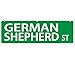 Imagine This German Shepherd Street Sign