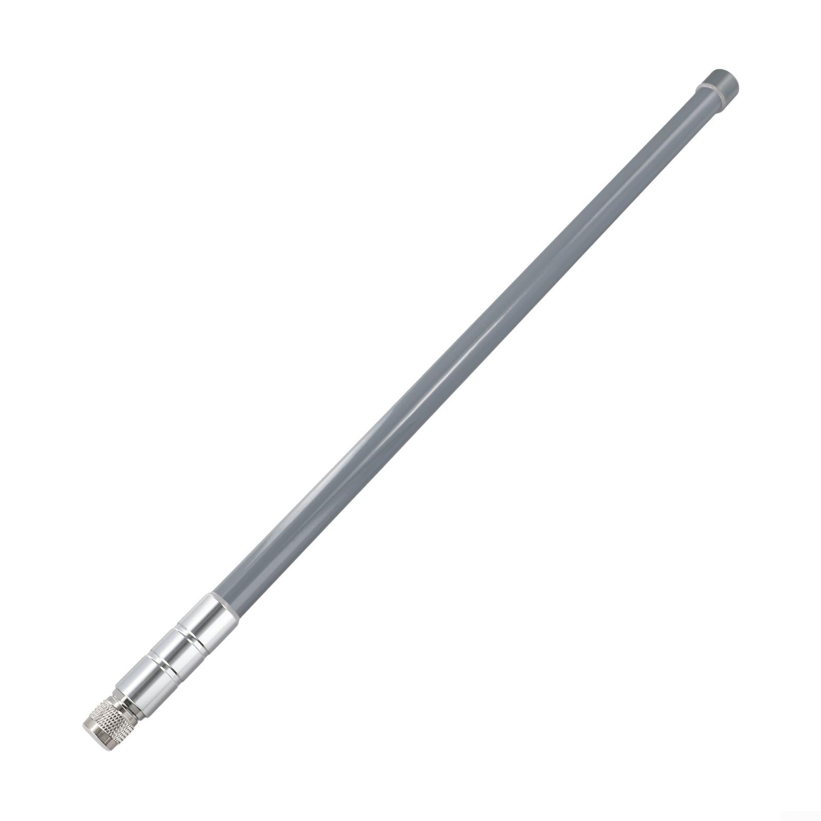 Honseadek Antenna aerea in fibra di vetro 12DBi per elio, ottimizzata per 868 MHz 915 MHz, omnidirezionale per antenna LoRa con connettore N, ripetitore di segnale a lungo raggio (antenna singola)