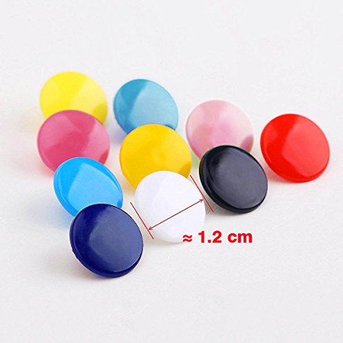 Idealeben 350 Sets T5 Snap Boutons en Plastique