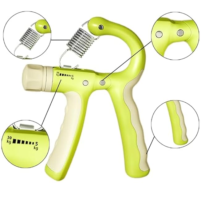 Hand Grip Strengthener for Kids and Youth, Adjustable Resistance Hand Gripper 11-45Lbs, Hand Grips for Strength Training, Stress Relief Grip