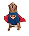 DC Comics Superheroes: Superman Pet Costume for For Dogs or Cats by Rubies, Small