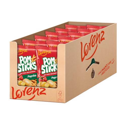 LORENZ | Pomsticks Paprika | 12 x 100 g | glutenfrei