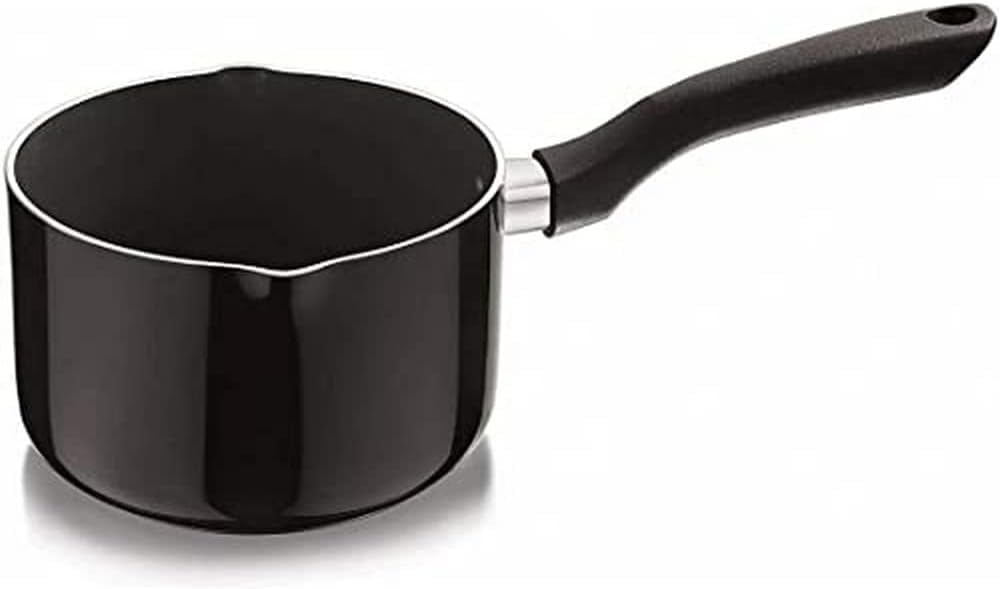 Penguin Home Non-Stick Penguin Home® Non Stick Milk Pan 16Cm 1.8 Litre | Induction Safe Pot With Bakelite Handle | Milkpot With Double Pouring Lips | Saucepan | Multi Purpose Stockpot For Sticky Sauces | Cooking Pots & Pans