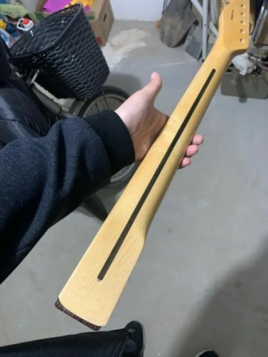 Manche de guitare électrique de remplacement durable en érable du Canada