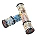 balacoo 2Pcs Bambini Caleidoscopio Giocattolo Vecchio Mondiale Caleidoscopio Tubo Giocattolo Giocattolo Educativo Giocattolo Educativo Caleidoscopio Regalo di Compleanno Bambini Fattori
