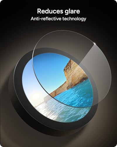 Image of ZAGG Glass Elite Anti-Reflective Camera Lens Protector for iPhone 17e / 16e - Anti-Glare Technology, Maximum Impact & Scratch Resistance, Smudge-Free Surface, Recycled Materials