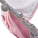 JC Toys - Berenguer Boutique | Fashionable Stroller with Canopy and Storage | Simple Folding |Pink Floral Collection | for Dolls up to 18