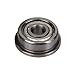 LGDehome 20Pcs Micro Stainless Steel F623ZZ Flange Ball Bearings with Edge 3x10x4mm for 3D Printer