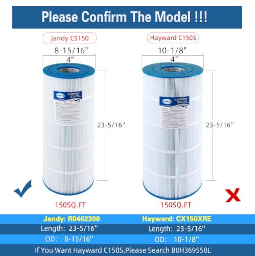 AmiBron PWWCT150 Pool Filter, Replaces Jandy CS150, 817-0150N, 1 Pack by AmiBron - Used condition - Image 2
