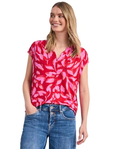 T-Shirt imprimé Street One pour femme avec une boutonnière élégante au quotidien