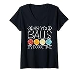 Photo Gallery donna grab your balls it s bocce time maglietta con collo a v Photo Gallery donna grab your balls it s bocce time maglietta con collo a v