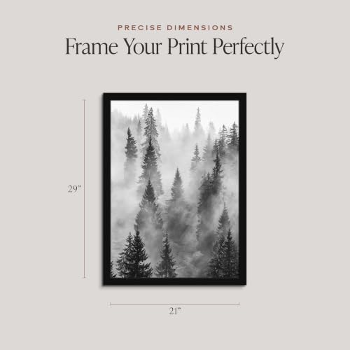 Image of Americanflat 21x29 Poster Frame - Engineered Wood - Black