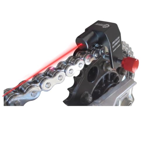 Chain & Sprocket Alignment Tool - Laser Application