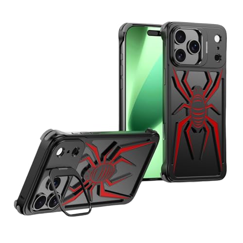 Coque iPhone 17 Pro araignée pour stopper la surchauffe via sa structure en aluminium